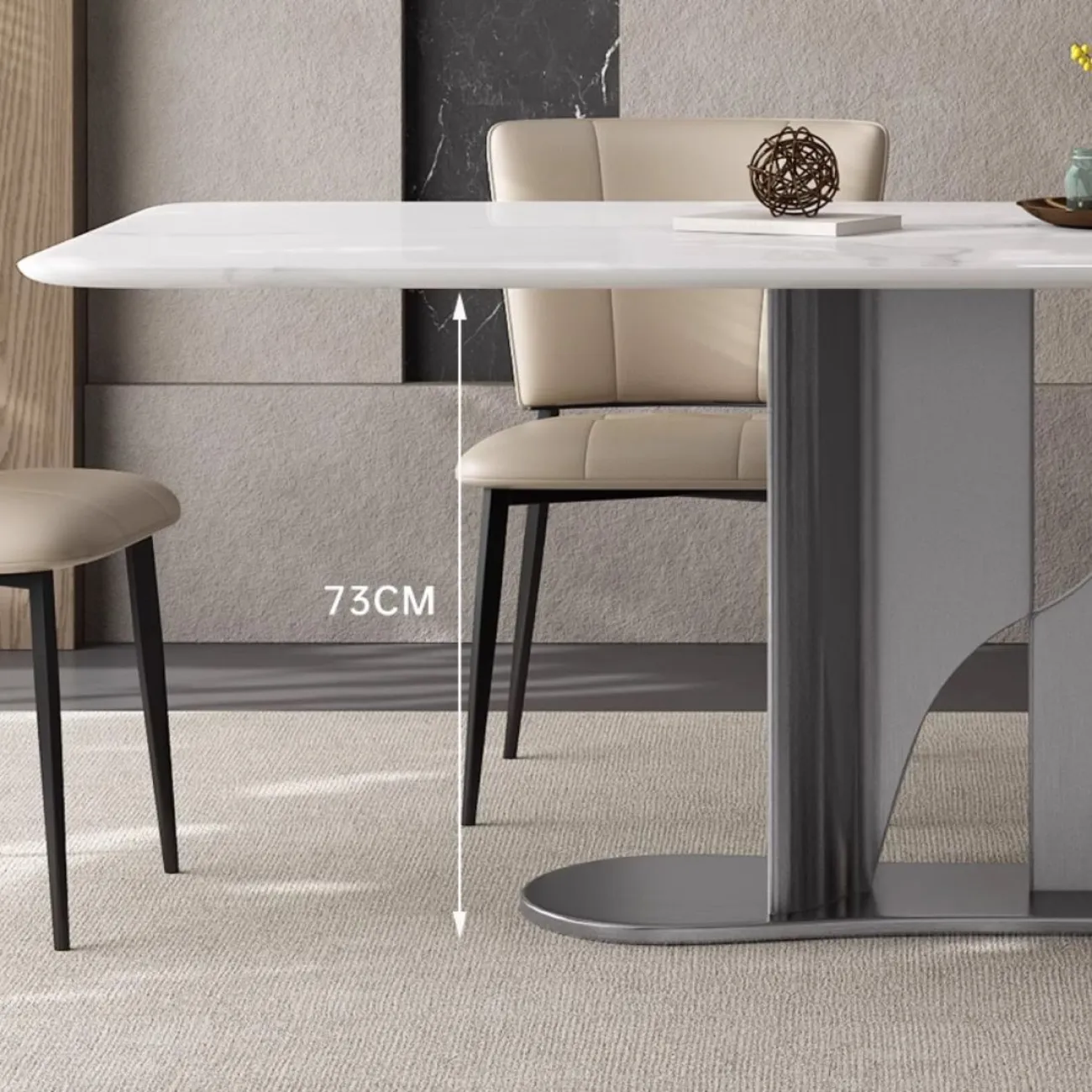 Дизайнерский прямоугольный обеденный стол LanLan 35915-29 Дизайнерский прямоугольный обеденный стол LanLan 35915-29