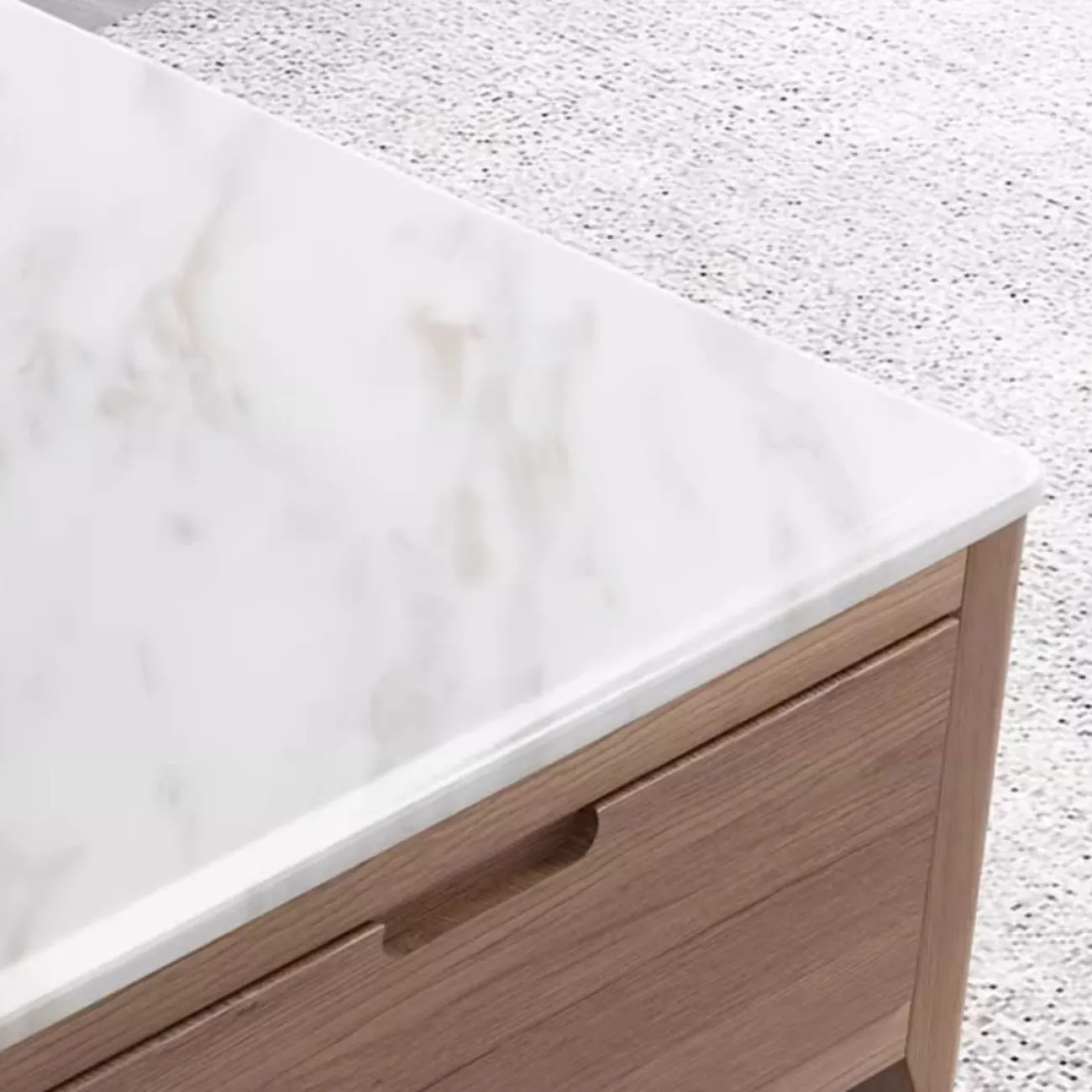 Современный ТВ-шкаф из цельного дерева LanLan 35917-29