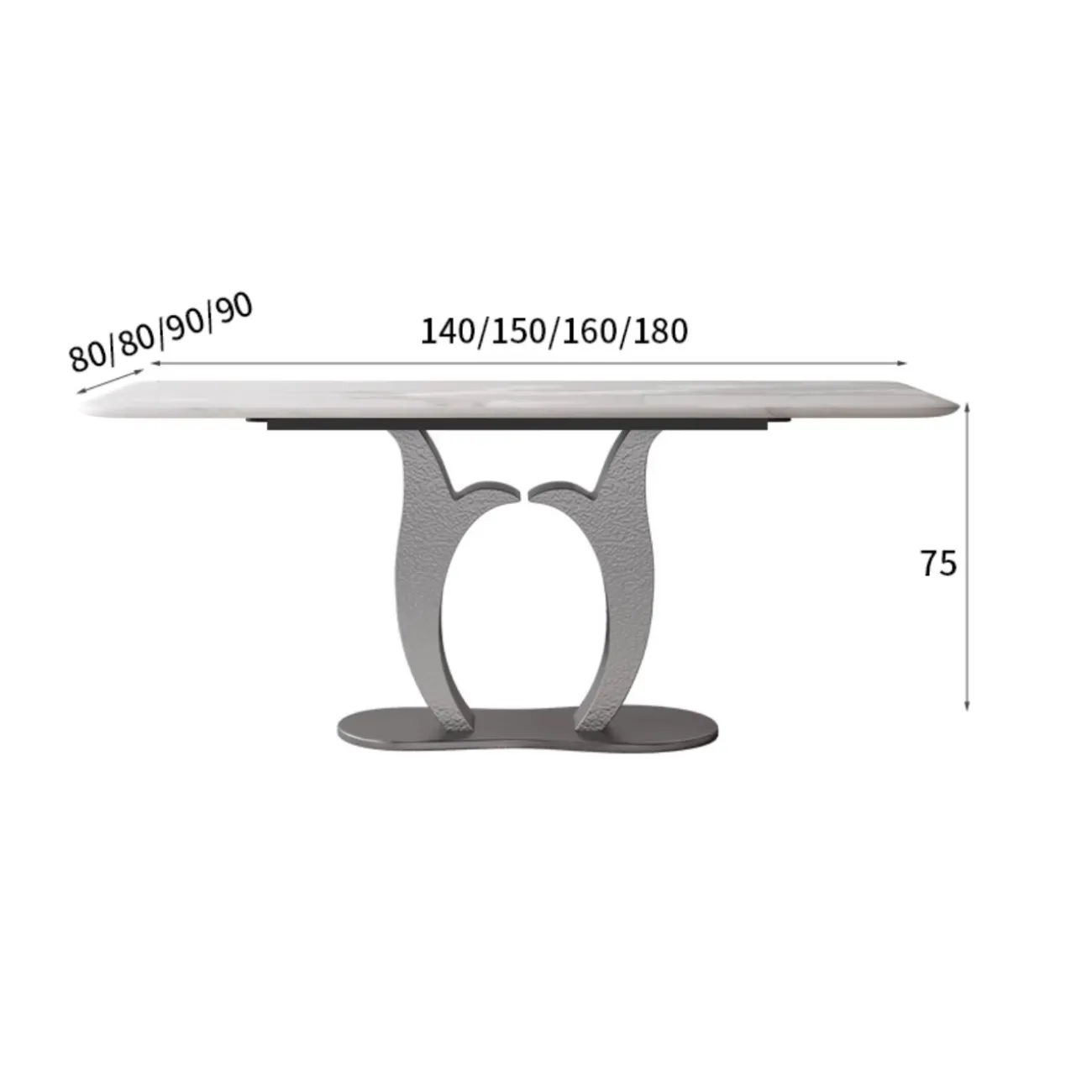 Современный обеденный стол LanLan 35918-29
