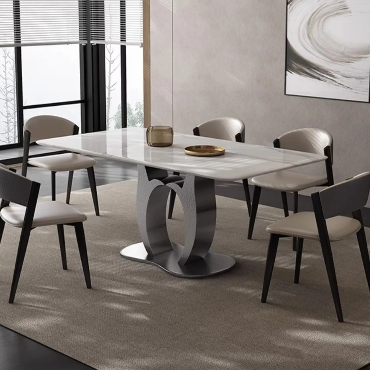 Современный обеденный стол LanLan 35918-29