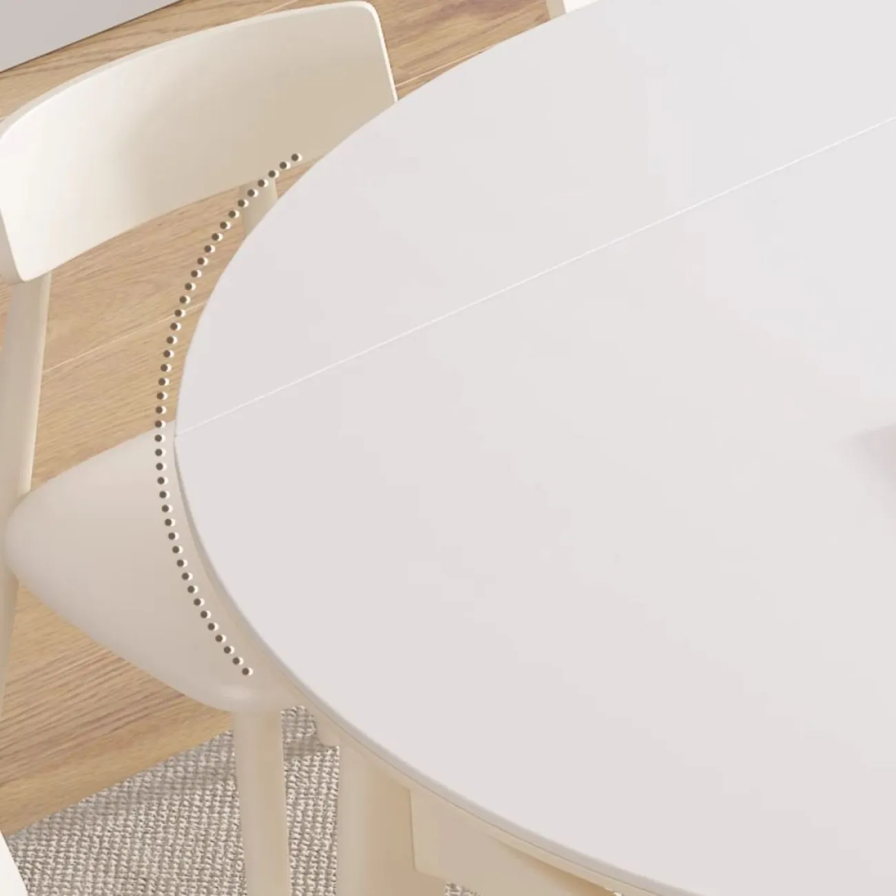 Выдвижной обеденный стол из массива дерева LanLan 35919-29 Выдвижной обеденный стол из массива дерева LanLan 35919-29