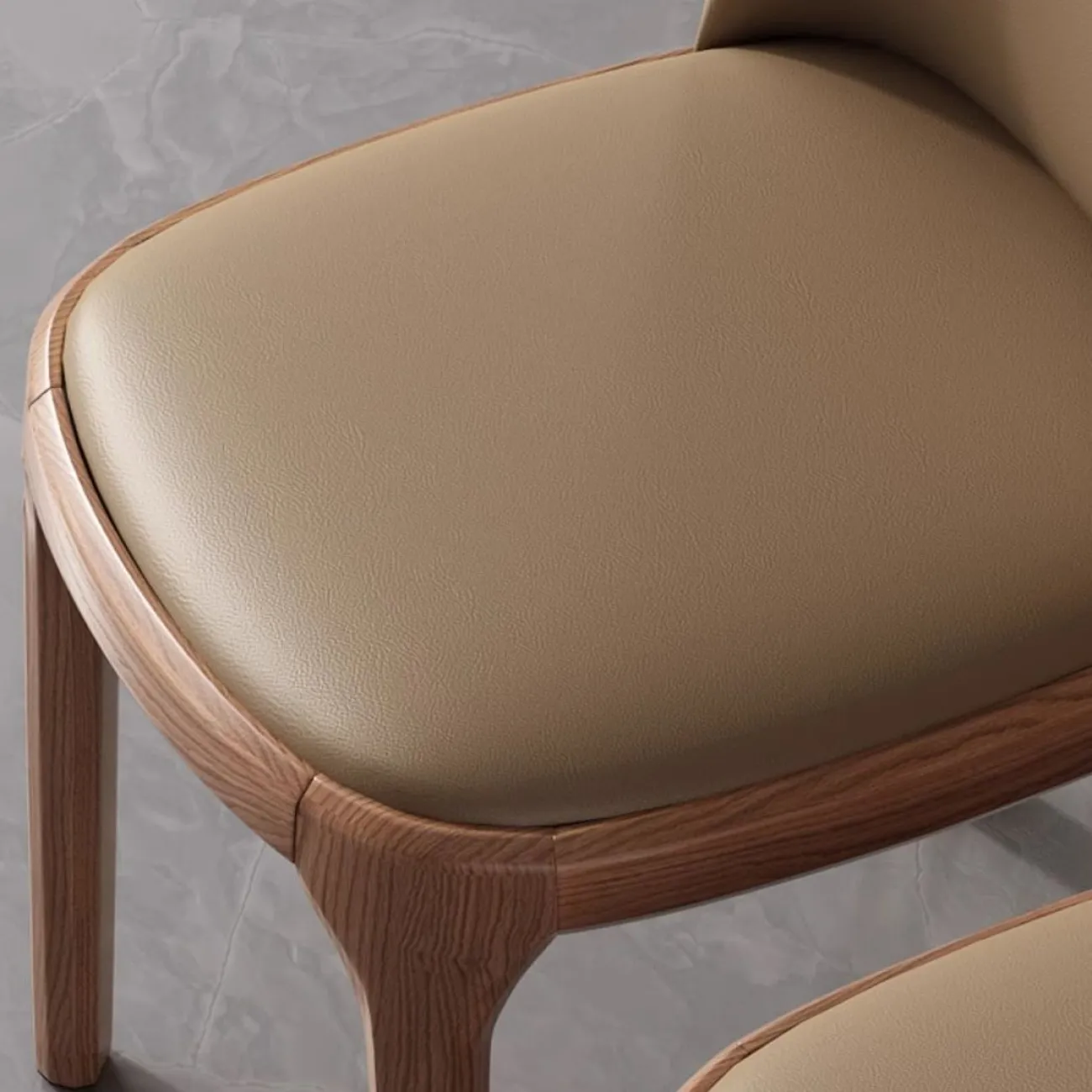 Модный обеденный стул из массива дерева Lanlan 35920-29