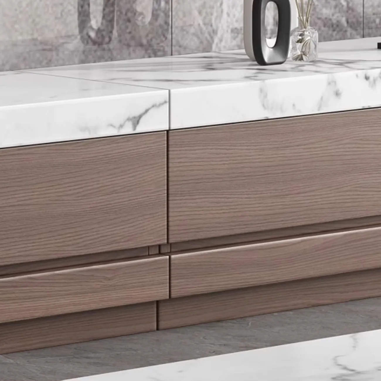 Роскошный ТВ-шкаф из натурального камня LanLan 35926-29