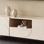 Роскошный кремовый ТВ-шкаф LanLan 35928-29