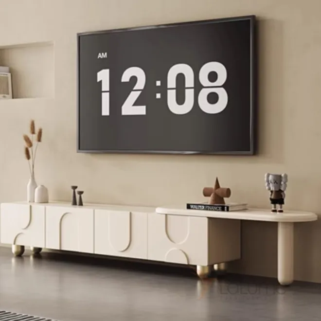 Кремовый роскошный ТВ-шкаф LanLan 35931-29
