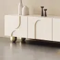 Кремовый роскошный ТВ-шкаф LanLan 35931-29