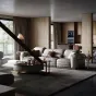 Многофункциональный кожаный диван LUXURY VISN 35805-29