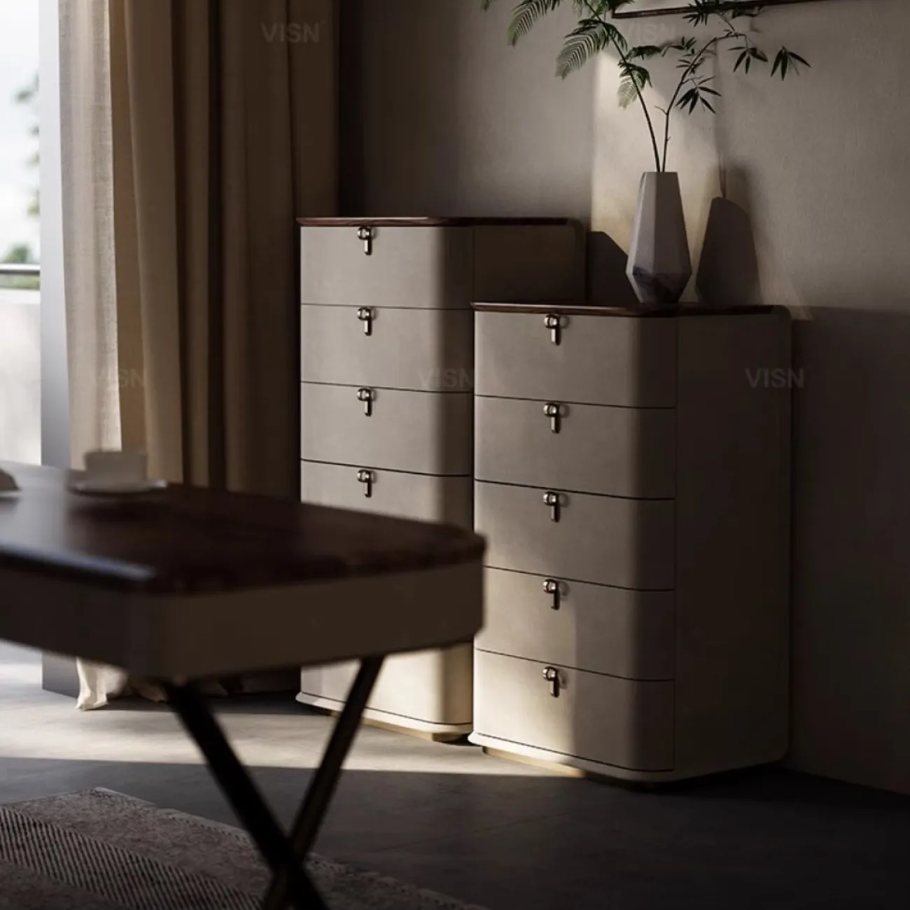 Изысканный комод из массива дерева LUXURY VISN 35808-29