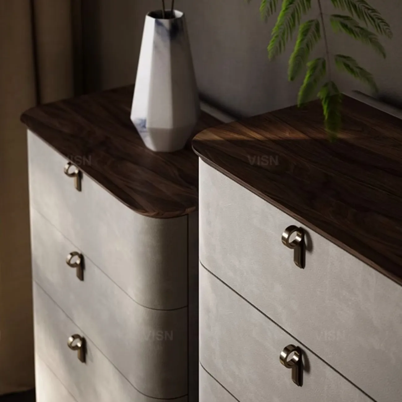 Изысканный комод из массива дерева LUXURY VISN 35808-29