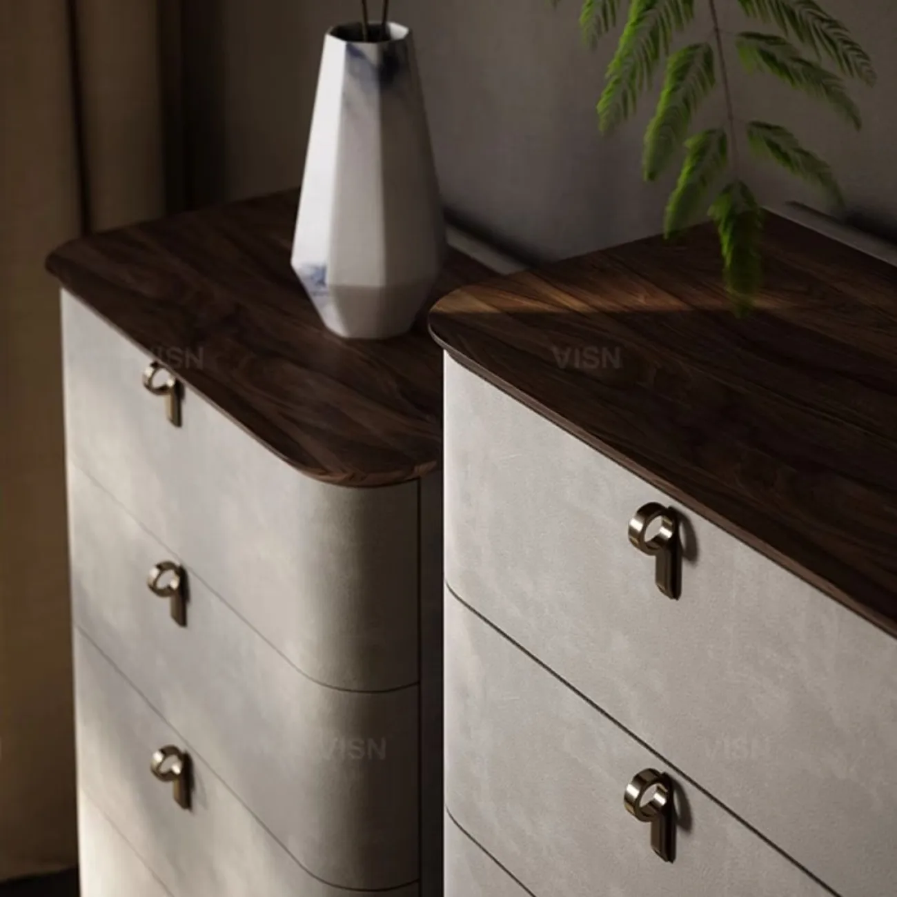 Изысканный комод из массива дерева LUXURY VISN 35808-29