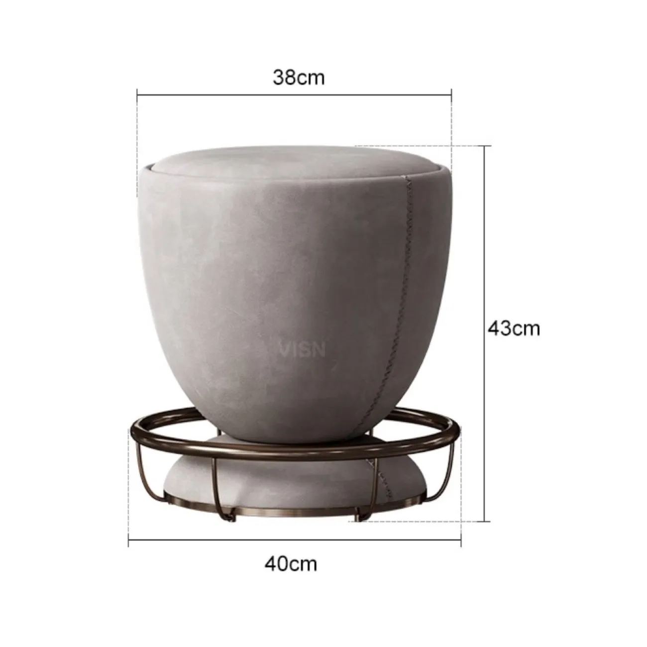 Современный туалетный столик с умным зеркалом LUXURY VISN 35815-29