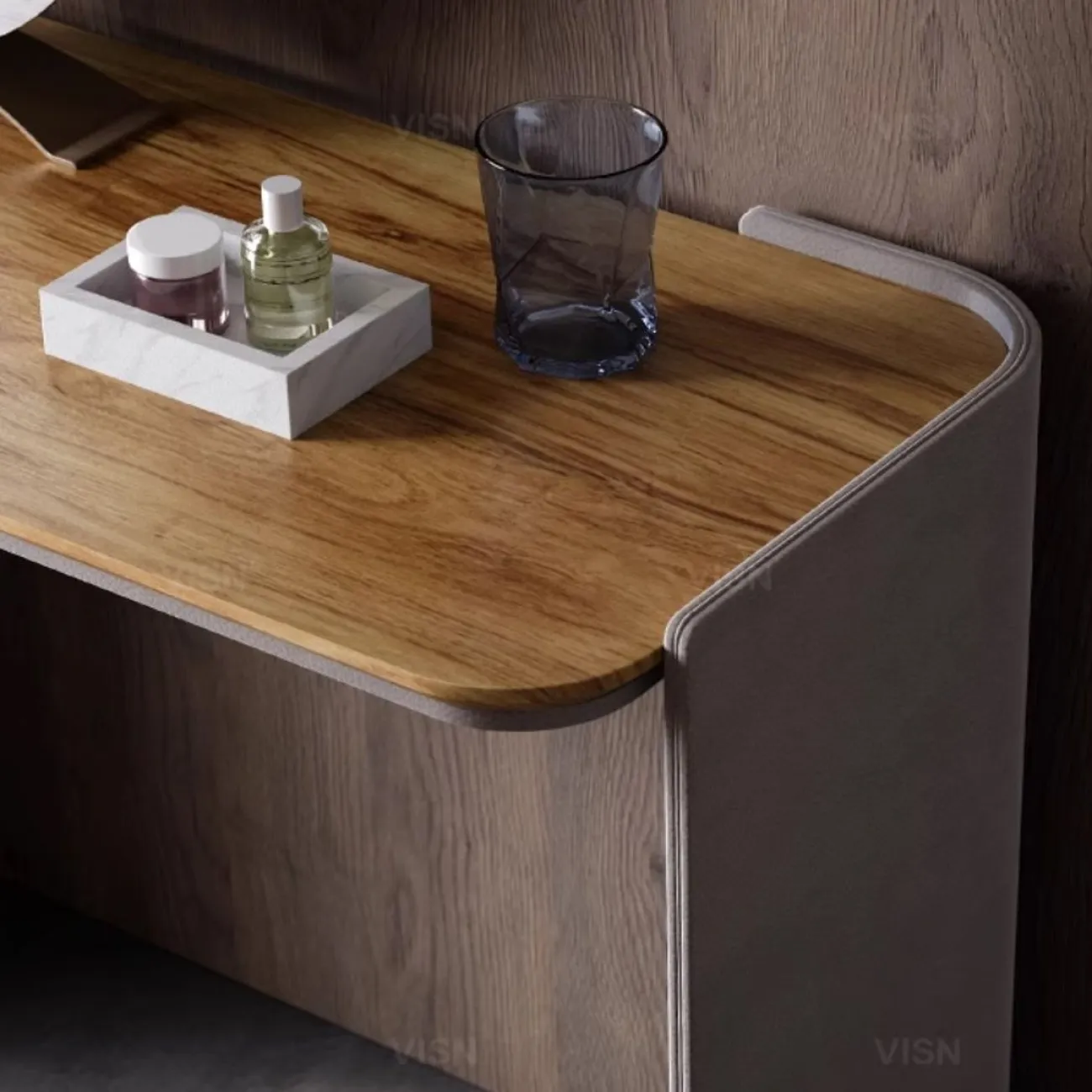 Современный туалетный столик с умным зеркалом LUXURY VISN 35815-29