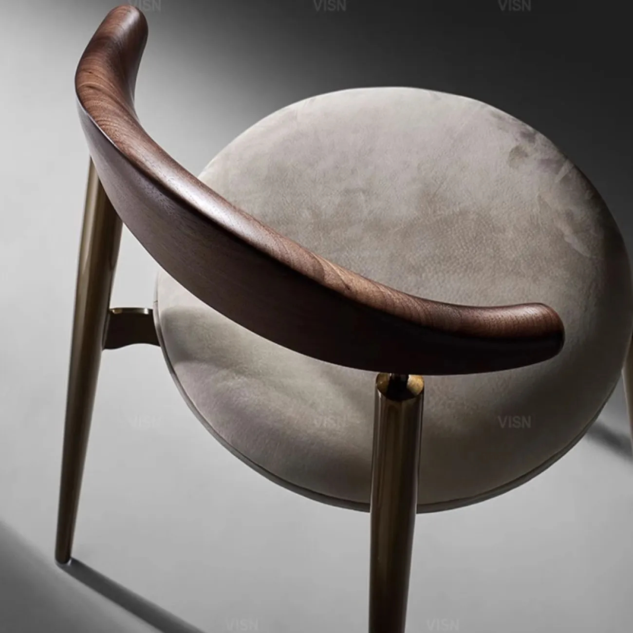 Современный обеденный стул из массива дерева LUXURY VISN 35817-29