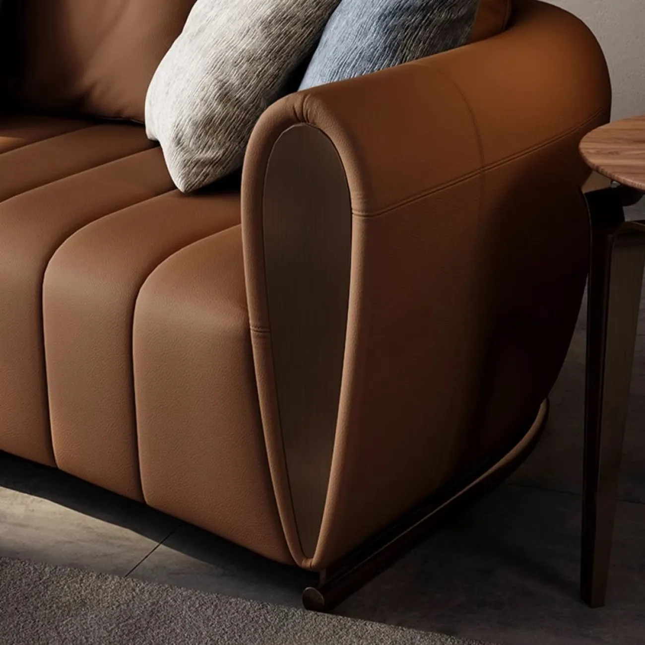 Современный кожаный диван LUXURY VISN 35821-29