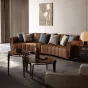 Современный кожаный диван LUXURY VISN 35821-29