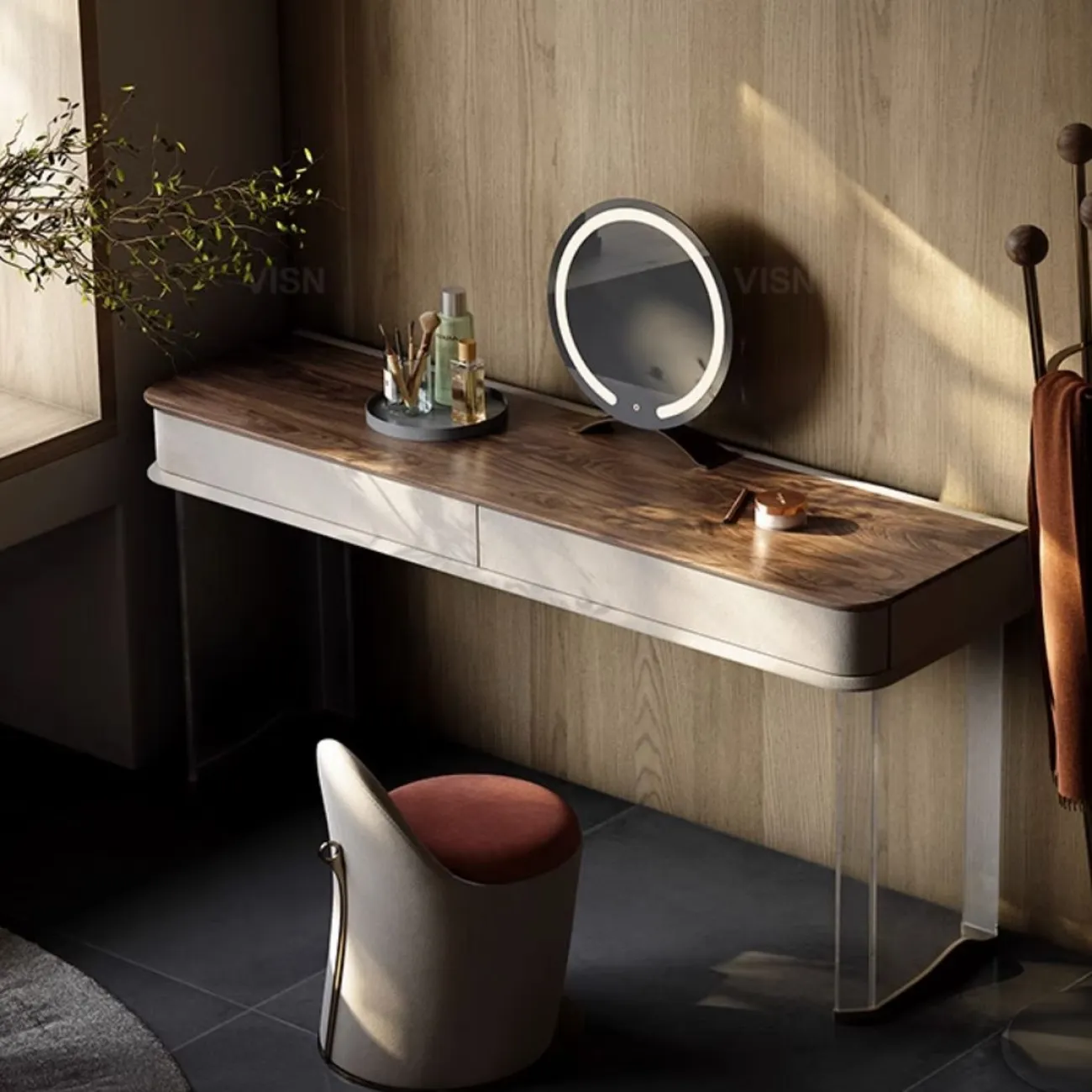 Современный акриловый туалетный столик LUXURY VISN 35823-29