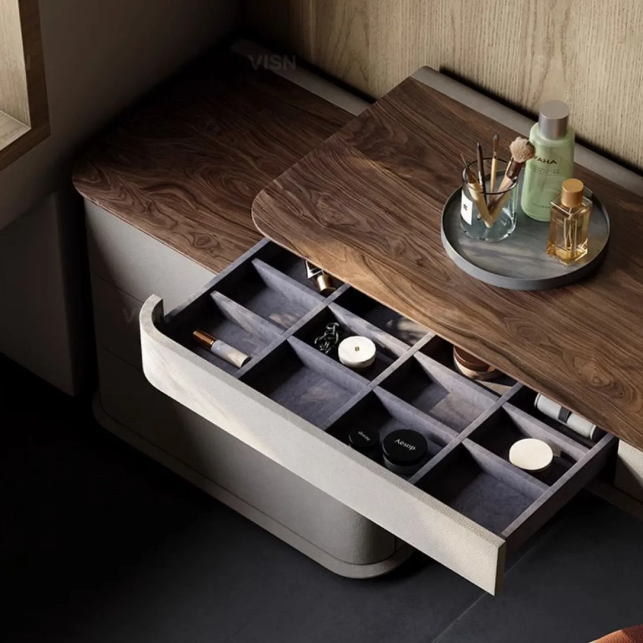 Современный акриловый туалетный столик LUXURY VISN 35823-29