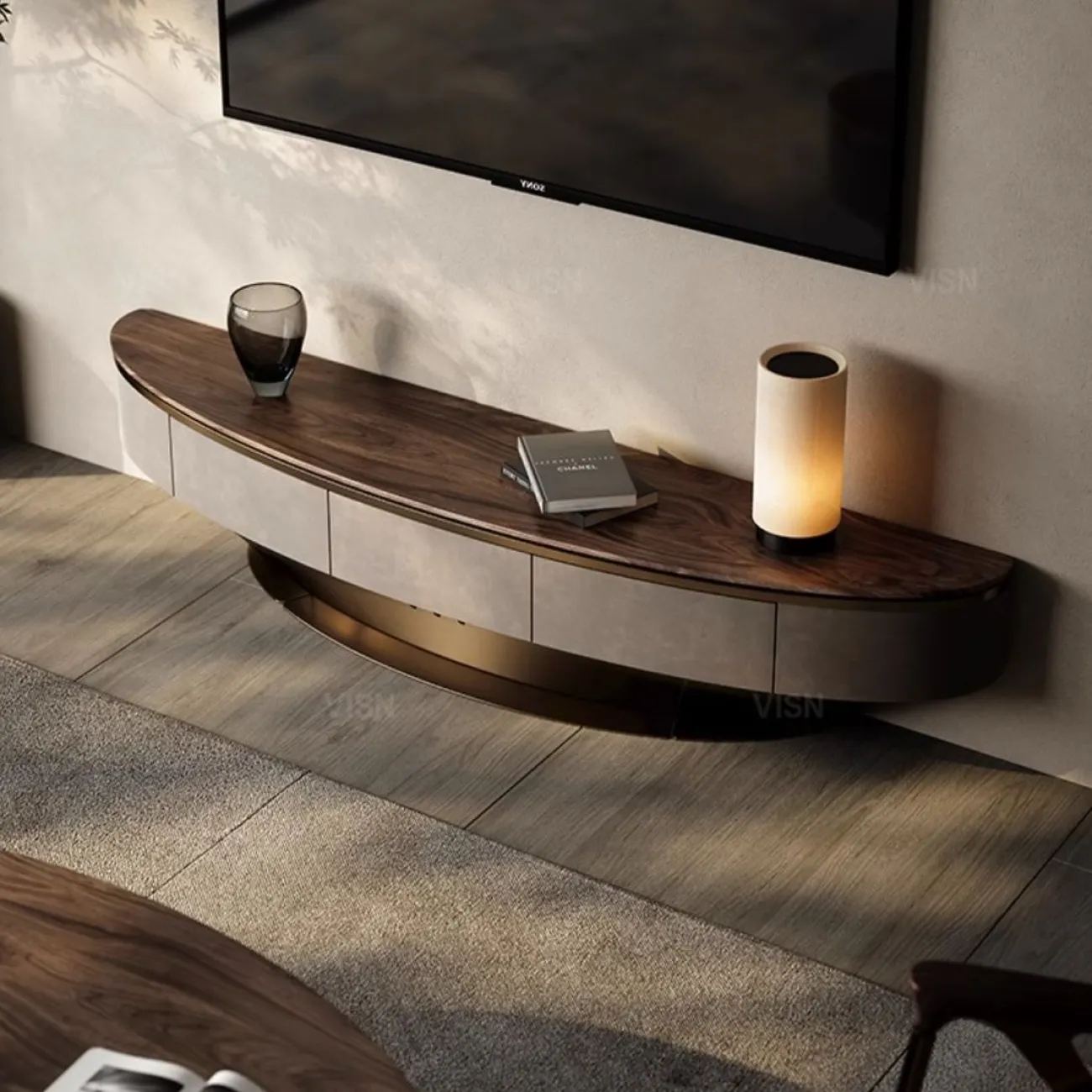 Роскошный ТВ-шкаф из цельного дерева LUXURY VISN 35824-29 Роскошный ТВ-шкаф из цельного дерева LUXURY VISN 35824-29