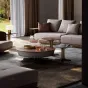 Роскошный журнальный столик из массива дерева LUXURY VISN 35827-29