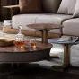 Роскошный журнальный столик из массива дерева LUXURY VISN 35827-29