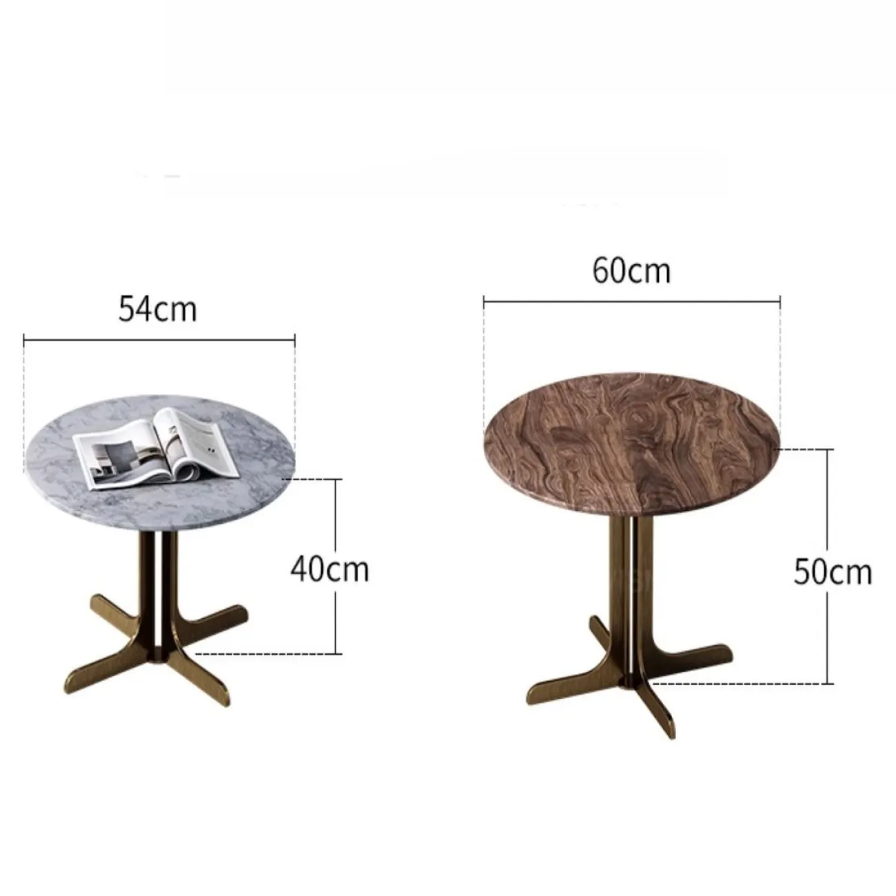 Роскошный журнальный столик из массива дерева LUXURY VISN 35827-29