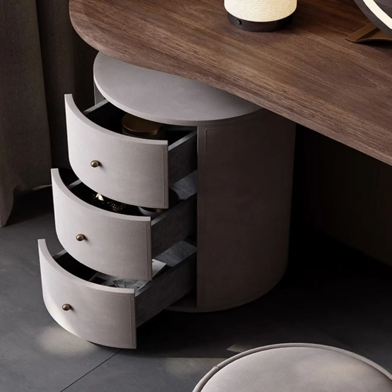 Дизайнерский туалетный столик для спальни LUXURY VISN  35831-29