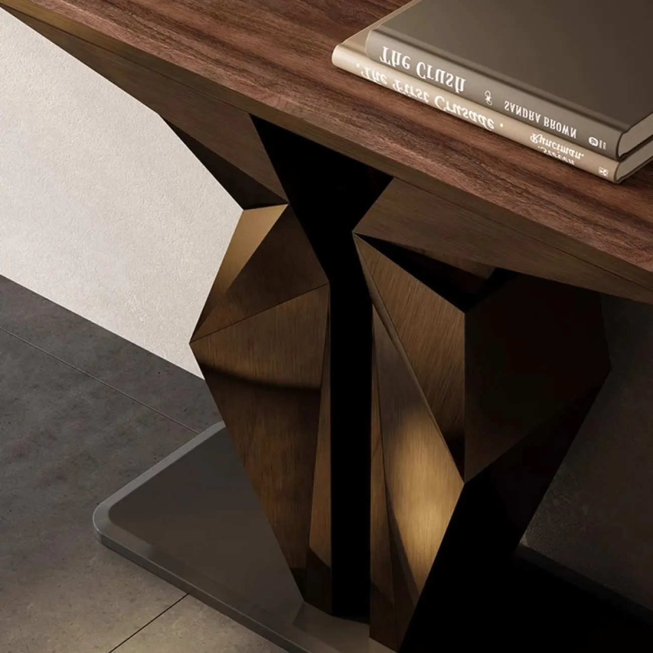 Роскошный консольный столик из массива дерева LUXURY VISN 35832-29