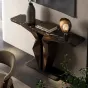 Роскошный консольный столик из массива дерева LUXURY VISN 35832-29