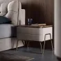 Роскошный прикроватный столик из массива черного ореха LUXURY VISN 35834-29