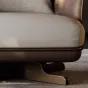 Роскошное кожаное кресло LUXURY VISN 35835-29