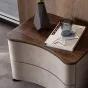 Современная прикроватная тумбочка из орехового дерева LUXURY VISN 35836-29