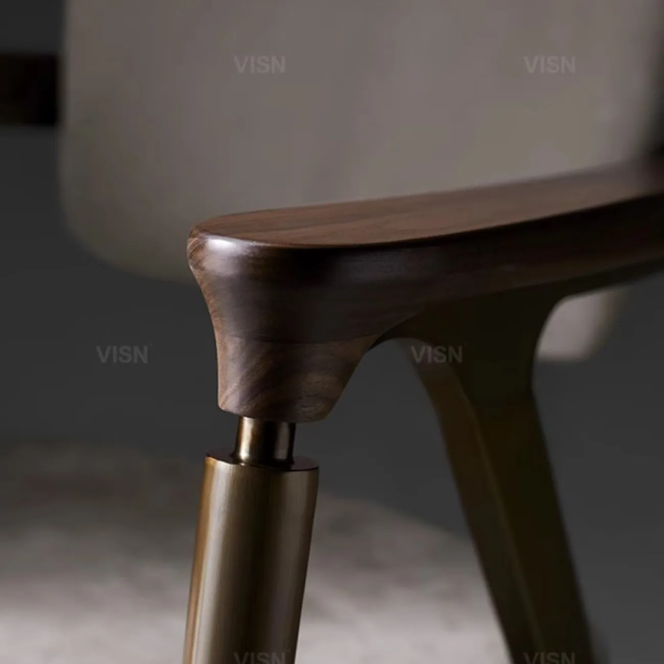 Роскошный  обеденный cтул LUXURY VISN 35840-29