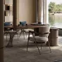 Роскошный  обеденный cтул LUXURY VISN 35840-29