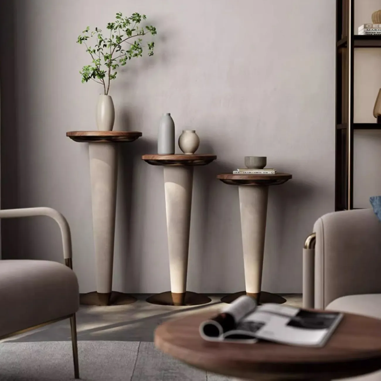 Дизайнерская подставка для цветов LUXURY VISN 35841-29