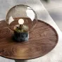 Современный приставной столик  из черного ореха LUXURY VISN 35843-29