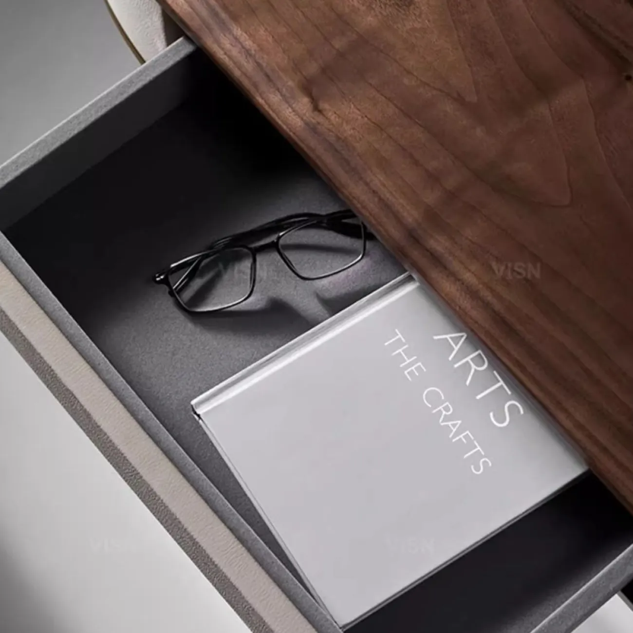 Современный овальный письменный стол из массива дерева LUXURY VISN 35844-29