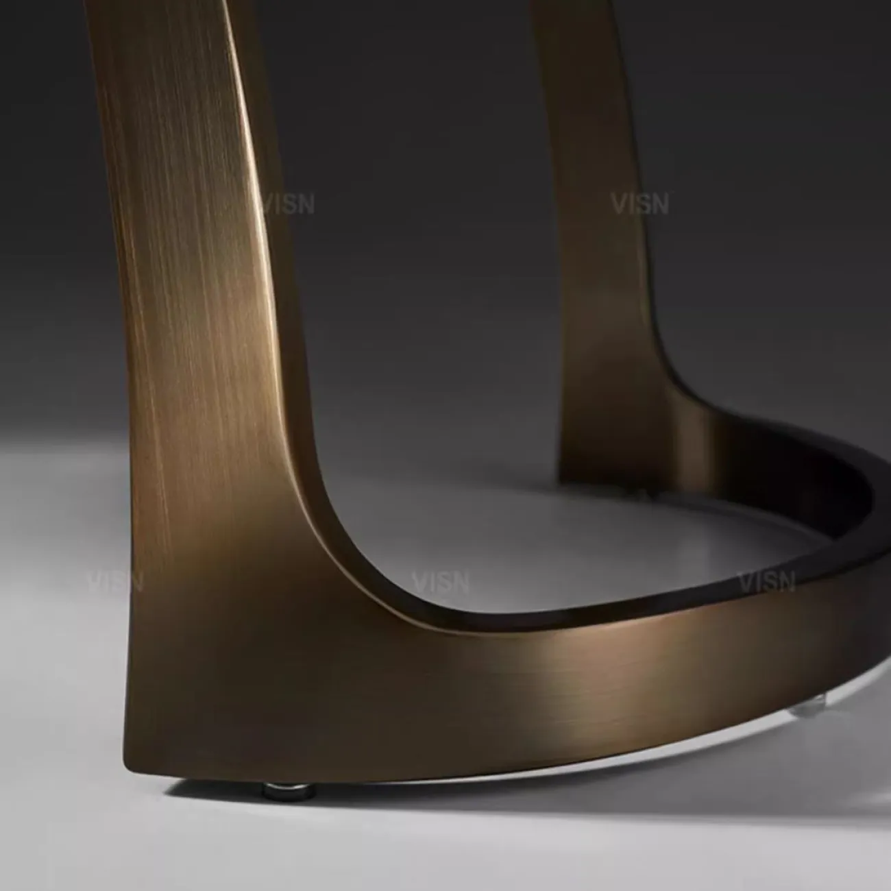 Современный овальный письменный стол из массива дерева LUXURY VISN 35844-29