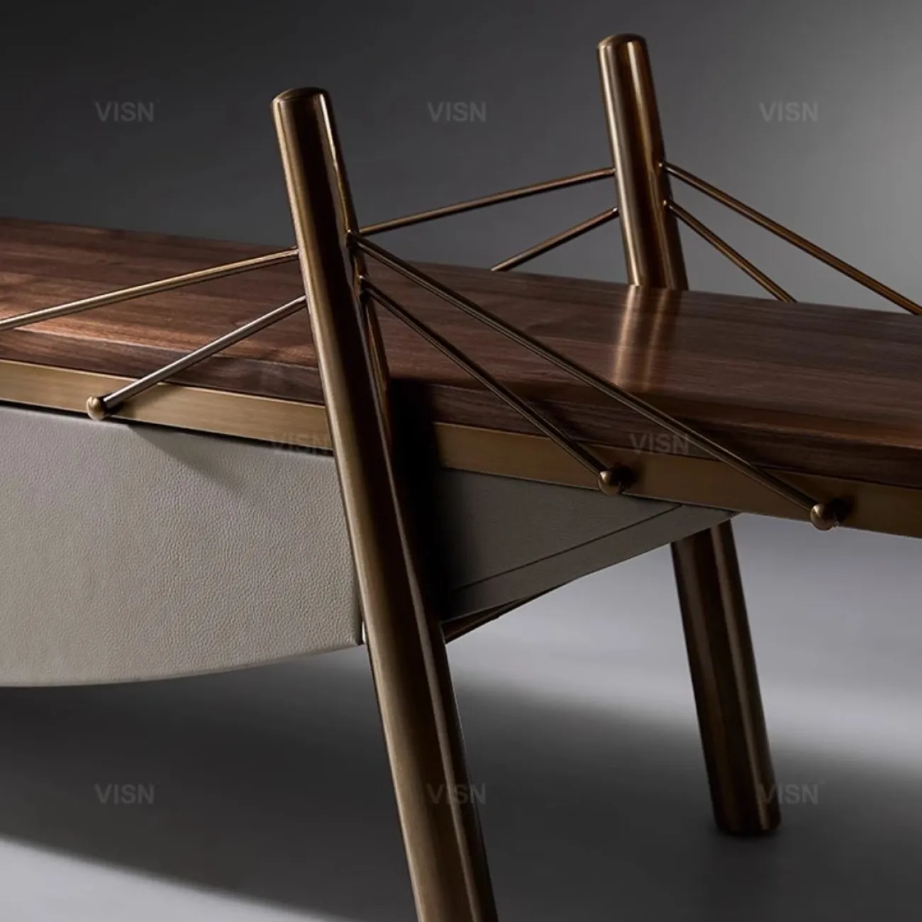 Роскошный ТВ-шкаф из черного орехового дерева LUXURY VISN 35865-29 Роскошный ТВ-шкаф из черного орехового дерева LUXURY VISN 35865-29