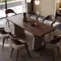 Прямоугольный обеденный стол из массива дерева LUXURY VISN 35867-29