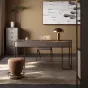 Роскошный письменный стол в итальянском стиле из чёрного ореха LUXURY VISN 35868-29