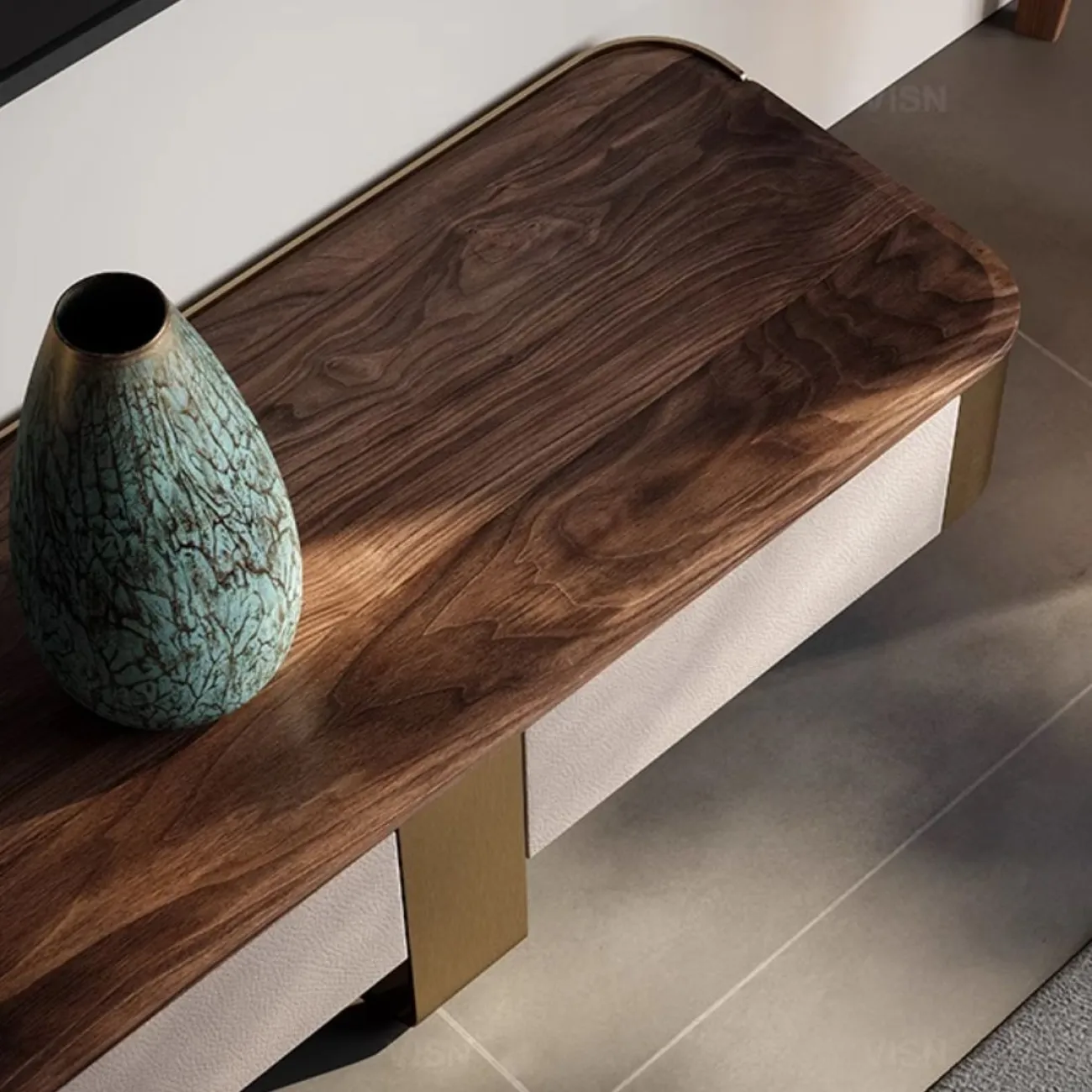 Роскошна ТВ шкаф на бронзовых ножках LUXURY VISN 35869-29 Роскошна ТВ шкаф на бронзовых ножках LUXURY VISN 35869-29