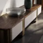 Роскошна ТВ шкаф на бронзовых ножках LUXURY VISN 35869-29