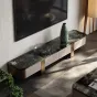 Роскошна ТВ шкаф на бронзовых ножках LUXURY VISN 35869-29