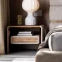 Роскошный прикроватный столик из массива дерева LUXURY VISN 35871-29