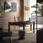 Лёгкое кожаное дизайнерское кресло для гостиной LUXURY VISN 35874-29