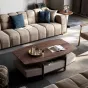 Журнальный столик из массива дерева LUXURY VISN 