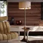 Роскошный приставной столик со светильником  LUXURY VISN 35881-29