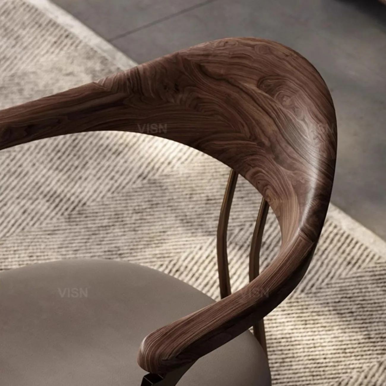 Стул из натуральной кожи LUXURY VISN 35882-29