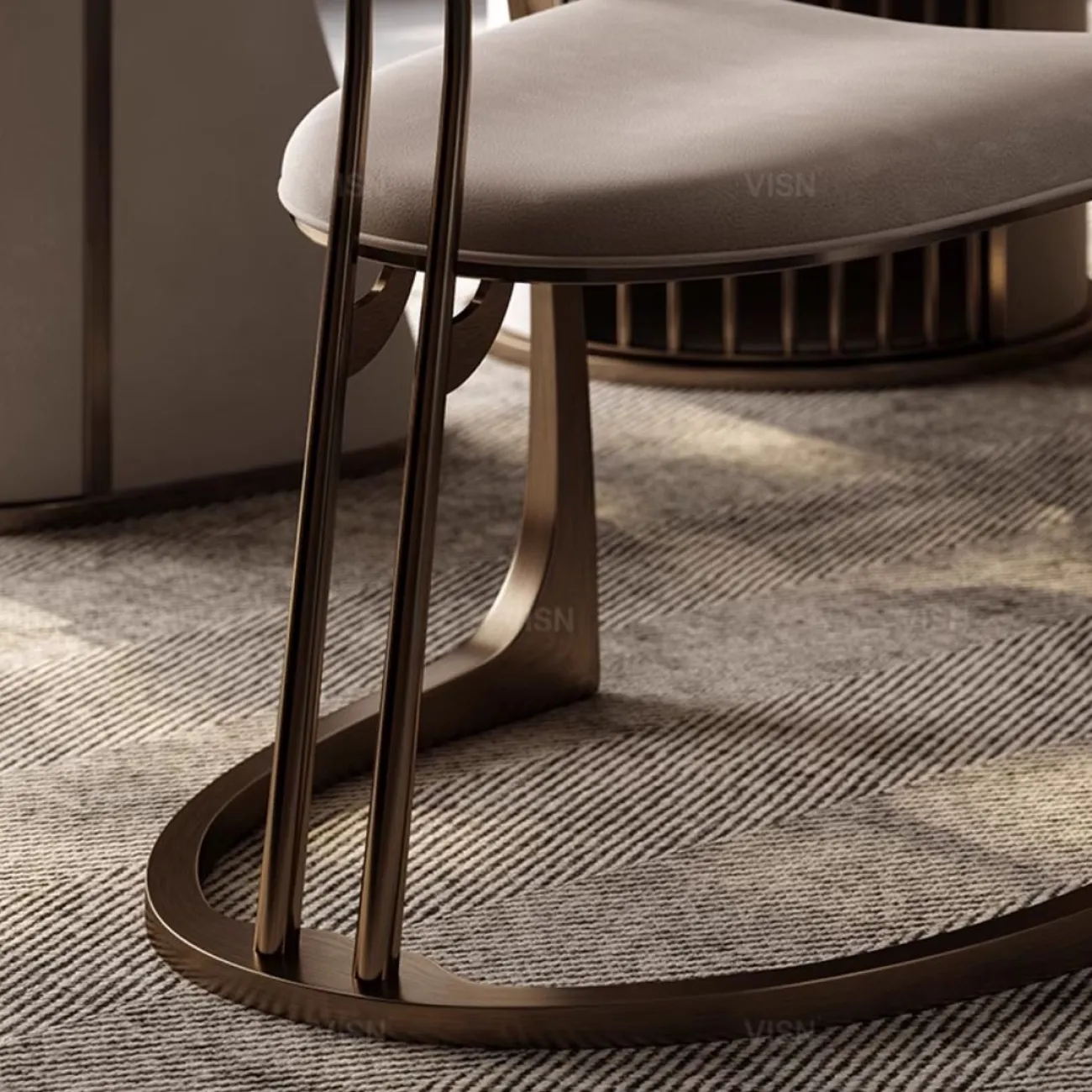 Стул из натуральной кожи LUXURY VISN 35882-29