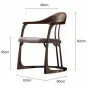 Стул из натуральной кожи LUXURY VISN 35882-29
